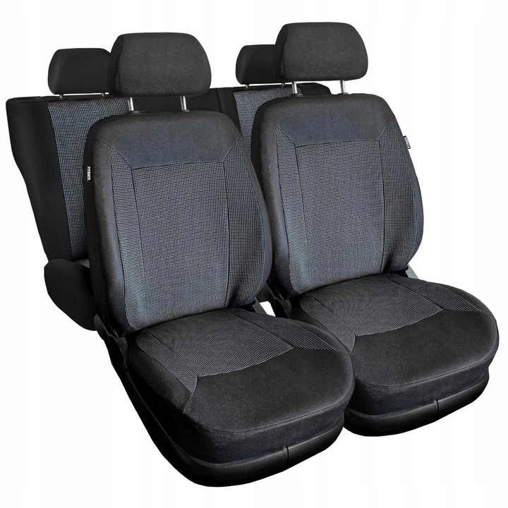 Huse auto Auto-dekor set complet pentru Renault Koleos I, II, ciemnoszary, 2008-2019