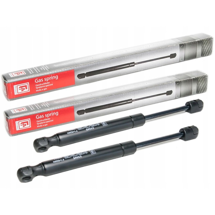 Set 2 piese cilindri gaz clapa bagaj BMW Seria 5 E39 09/1995-05/1996, 8mm x 18,5mm x 336mm, 520N