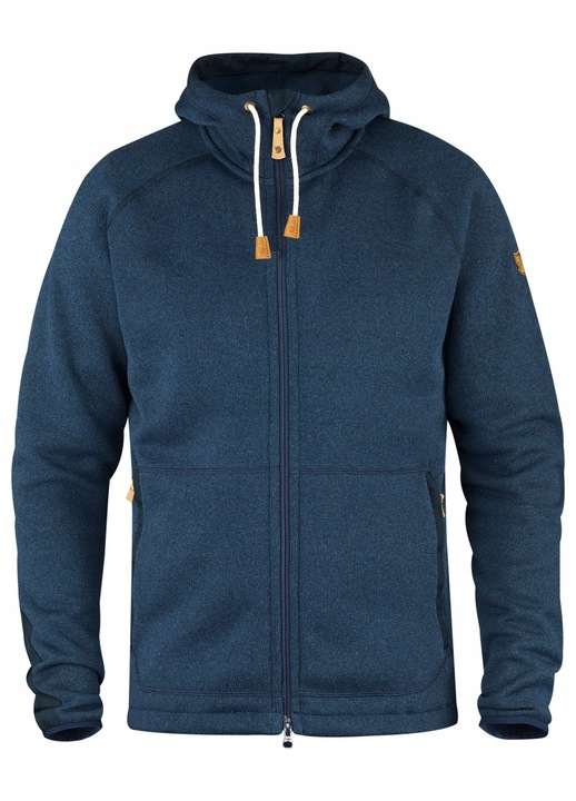 Hanorac pentru barbati, Ovik Fleece Hoodie, poliester, bleumarin, XL INTL