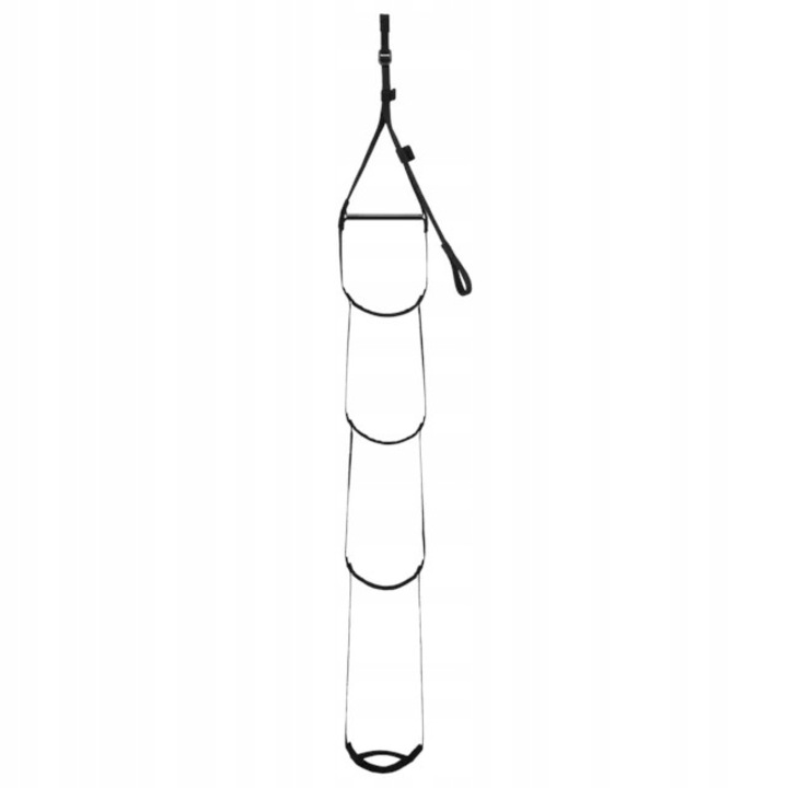 Scara de lucru, Edelrid, AID CLIMBER, 5 trepte, neagra, 165g