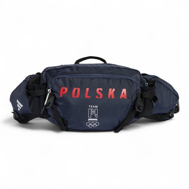 Adidas Poc Waistbag sporttáska, tengerészkék, kompakt méretek