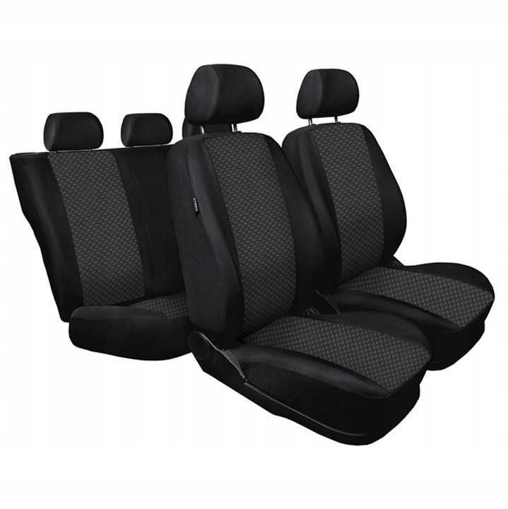 Huse auto Auto-dekor, Pokrowce pentru Skoda Superb, set complet, culoare popiel