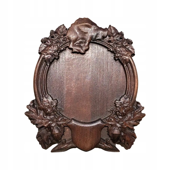 Placa pentru trofeu, 18 cm, palisander, set