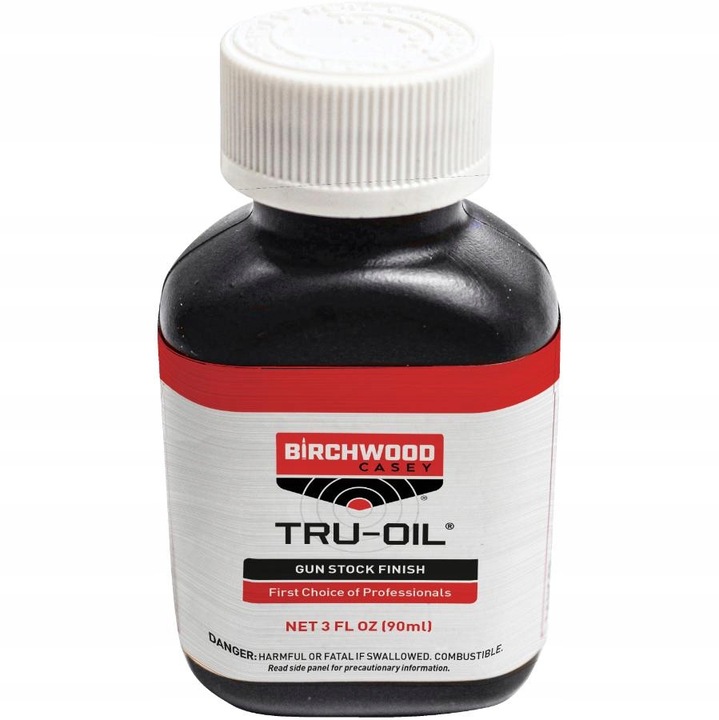 Ulei pentru lemn Birchwood Casey Tru-Oil 90 ml, protejeaza impotriva umiditatii, uscare rapida, culoare transparenta