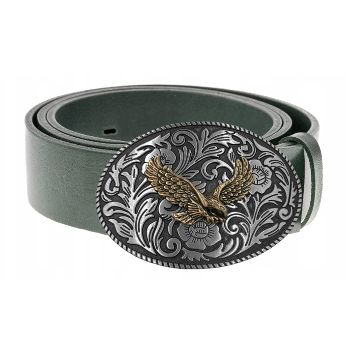 Curea din piele BOR HUNTER FOREST - Eagle Brown-120