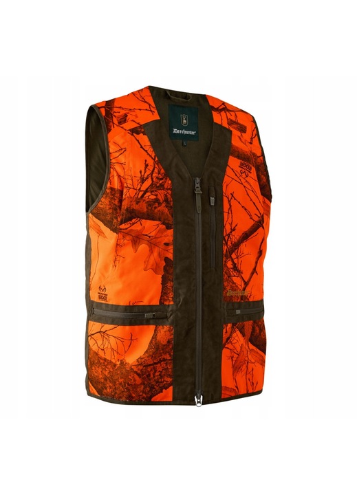 Мъжки спортен елек, DEERHUNTER, Eagle 4785, Realtree Edge, оранжев, технически материал, 2XL INTL