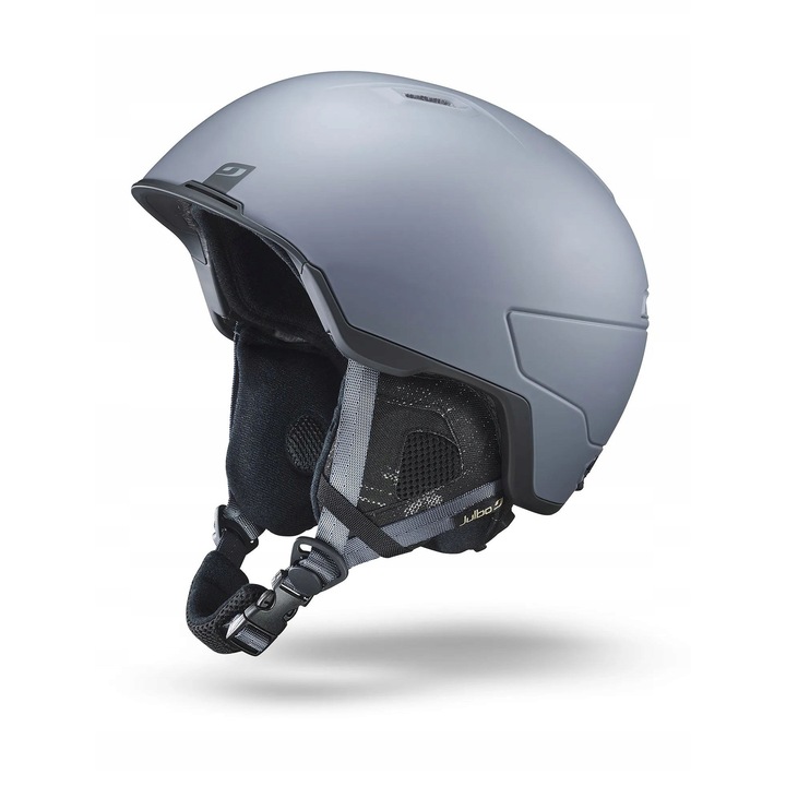 Kask na narty Julbo Hal, gri/negru, 54-58 cm, constructie usoara, sistem de ventilatie ajustabil