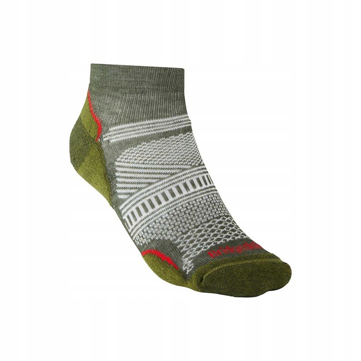 Sosete sport barbati Bridgedale Hike UL T2 Coolmax Perfo Low, verde, 44-47, set 1 pereche