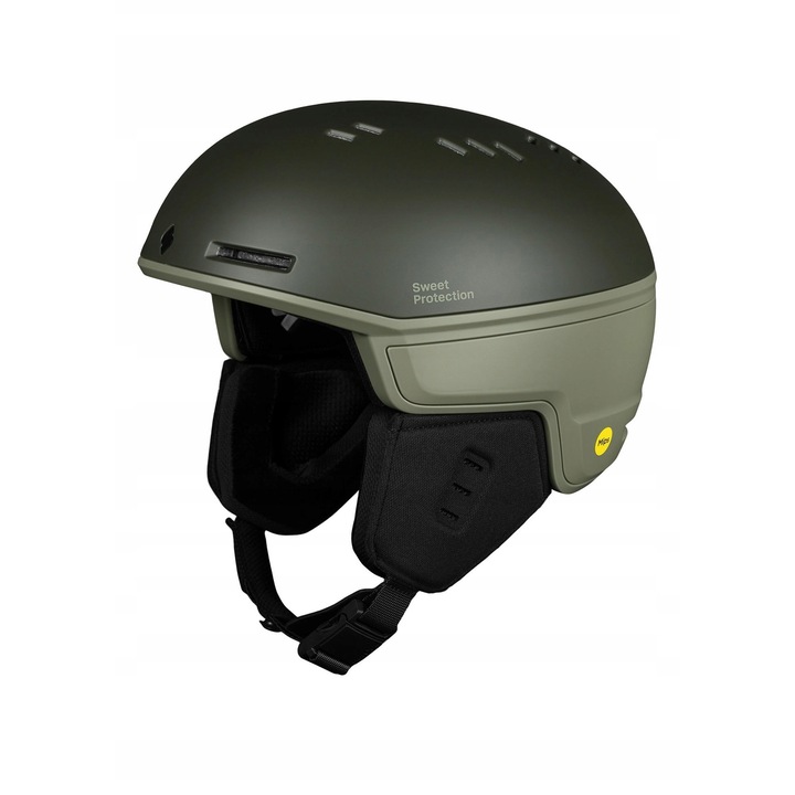 Casti protectie sport Sweet Protection Adapter Mips, verde maze, S-M, constructie usoara, ventilatie reglabila