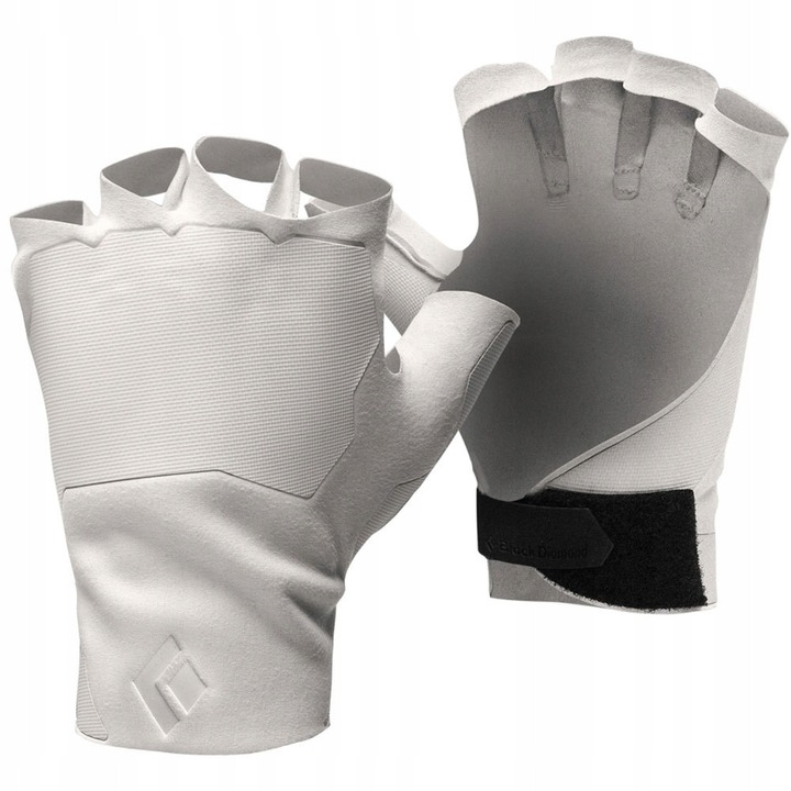 Manusi sport Black Diamond Crack Gloves, alb, XL, 3D, rezistente la uzura