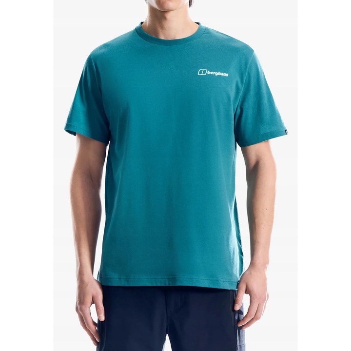 Спортна тениска Berghaus Geo Mountaintry Essential, цвят northern storm, мъжка