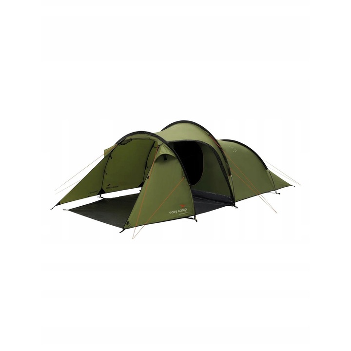 Cort camping 3 persoane Easy Camp Lomsdal 3, igloo, 2 intrari, multicolor, 210x210x130cm
