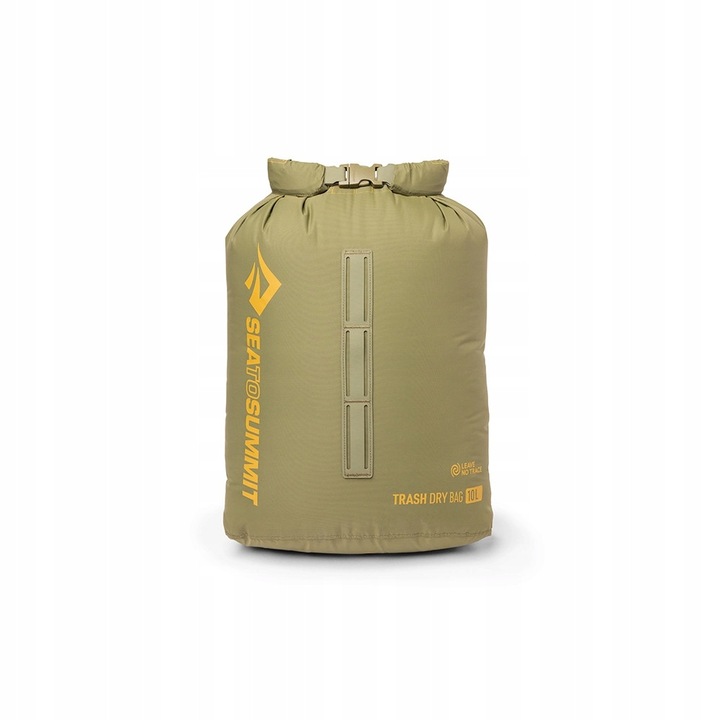 Sac de gunoi Sea to Summit Trash Dry Bag 10l, culoare verde