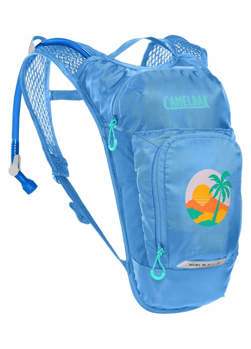 CamelBak Mini M.U.L.E. gyermek hátizsák, 5L, kék, 36x19x15cm