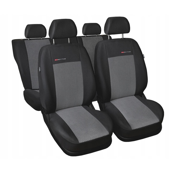Huse auto Auto-dekor, ELEGANCE, P-2 (gri), pentru Lancia Y, Ypsilon I, II, III, IV (1985-2019)