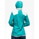 Geaca hibrida dama, Vaude, Brenva, sintetica, verde, pentru activitati montane, cu umplutura PrimaLoft(R) Silver Insulation Eco