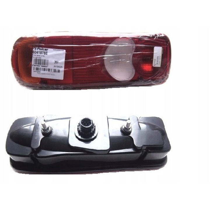 Lampa spate stanga pentru vehicule cu platforma, 115x349mm, multicolor, set