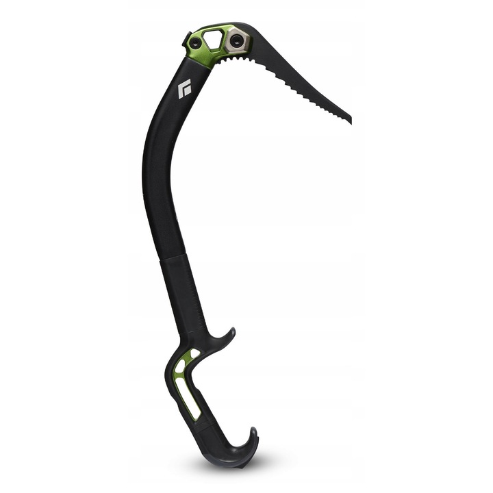 Котка Black Diamond Hydra Ice Tool, модулна, с хидроформован ствол, комплект аксесоари, черна