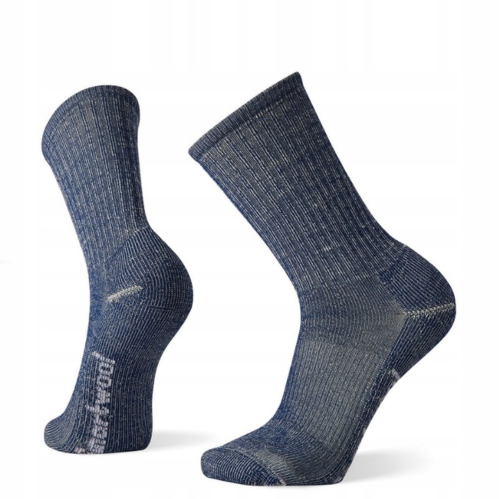 Sosete sport barbati, Smartwool, PhD Hike Light Crew, Lana merinos/Nylon, Maro, Albastru, 38-41