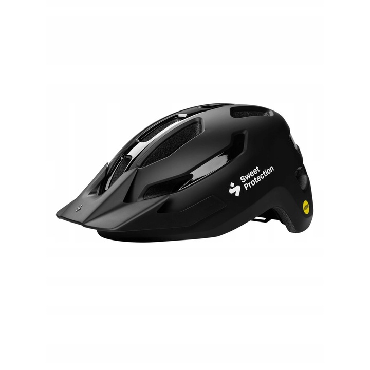 Sweet Protection Ripper Mips gyermek védősisak, matt fekete, 48x53cm, Mips rendszer, súly 295g
