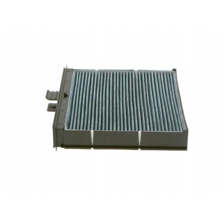 Bosch utastér levegőszűrő 0986628527, 238x236,5x46mm, Renault Scenic II, 1 db-os készlet.