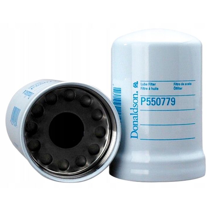 Donaldson P550779 olajszűrő, kompatibilis Renault/Claas, méretek 10x15x22cm