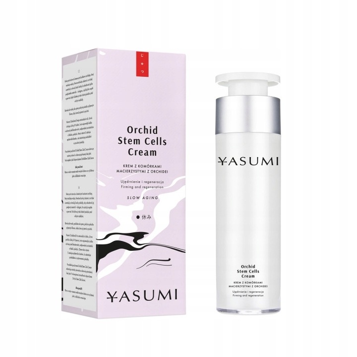 Yasumi Orchid Stem Cells arckrém, 50 ml, öregedésgátló, orchidea őssejtekkel, száraz bőrre, 50 ml