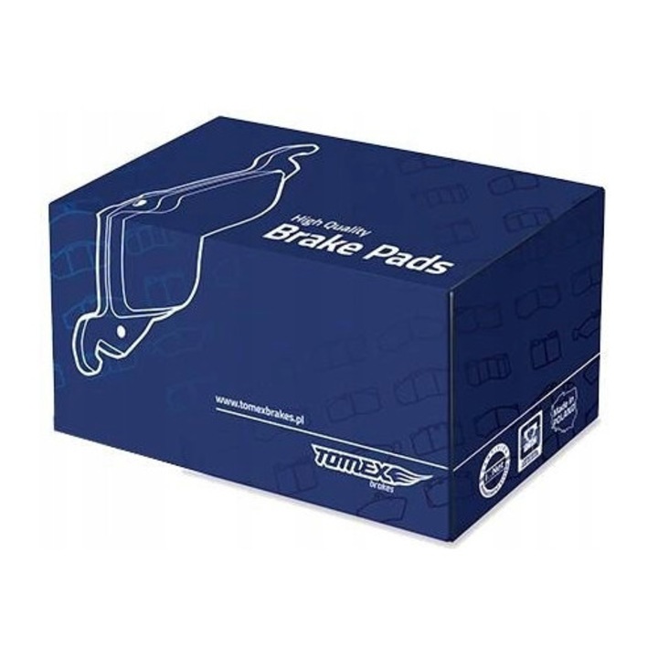 Tomex 1210 fékbetét készlet, 4 db, 19,8x146x54,7mm, VW GOLF IV 1997-2007-hez