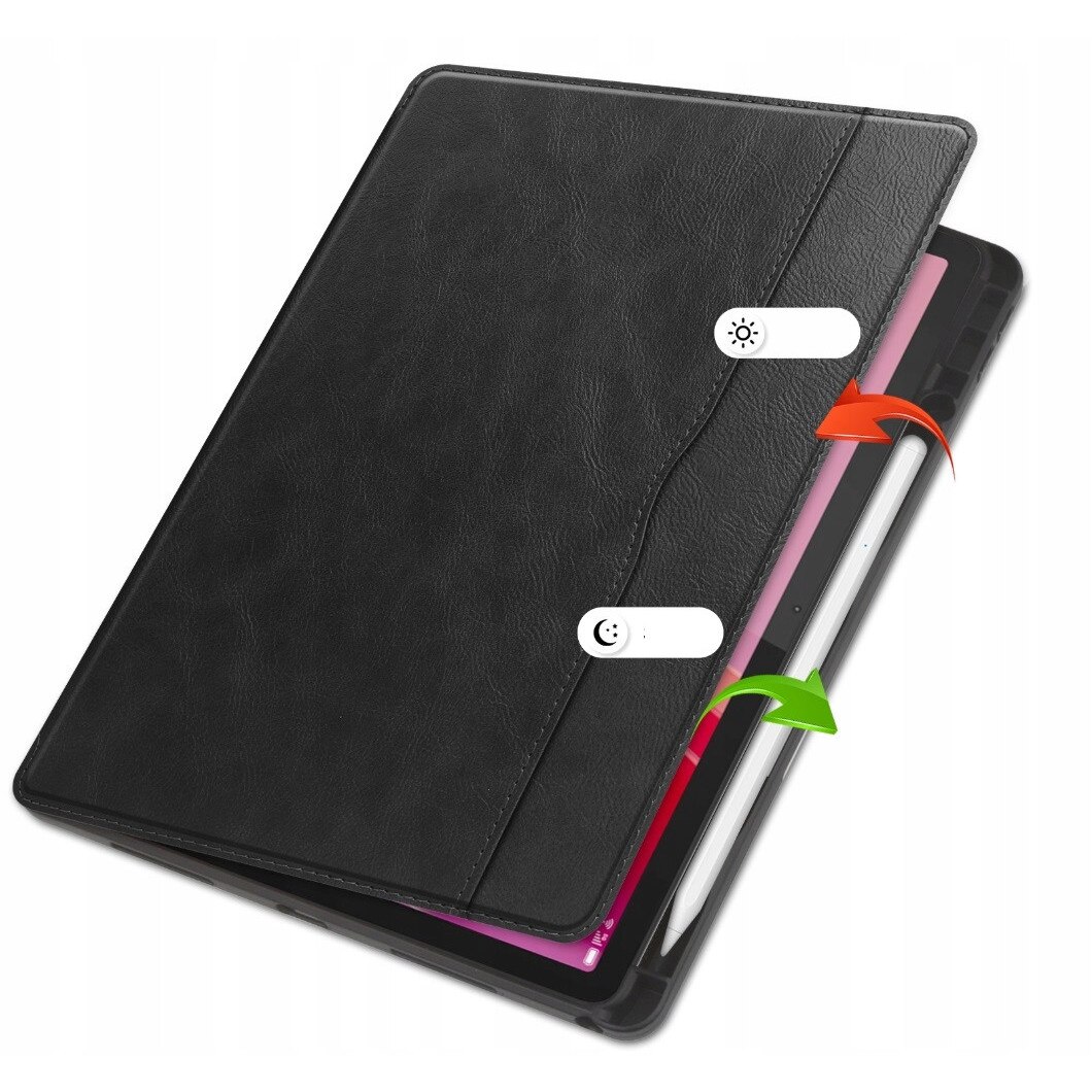 Husa tableta EtuiTab pentru Lenovo Idea Tab ZAFR0378PL 11", rosie, cu suport pentru stilou si compartimente pentru documente
