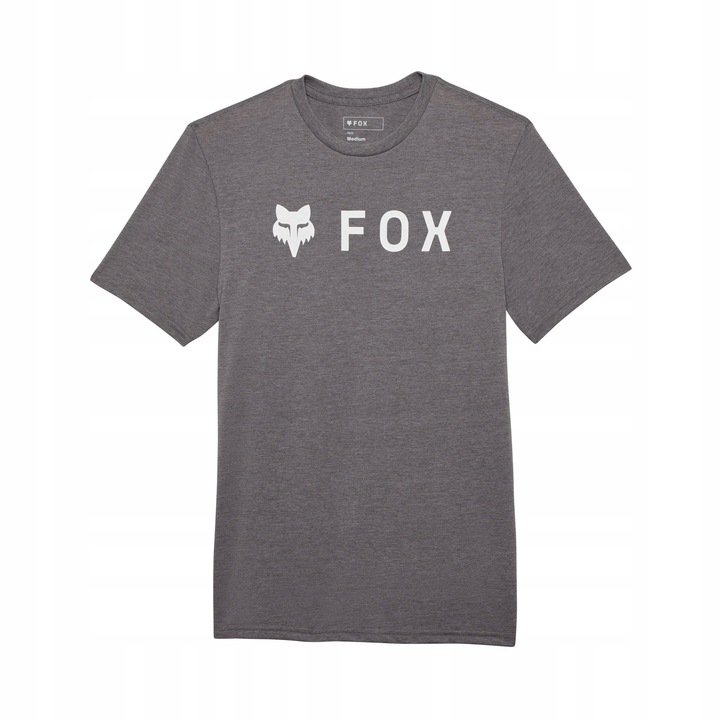 Férfi sportpóló, FOX, Absolute SS Tech Tee, gyorsan száradó, szürke, L INTL