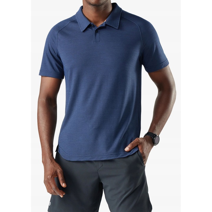 Tricou sport barbati Smartwool, plasa, bleumarin