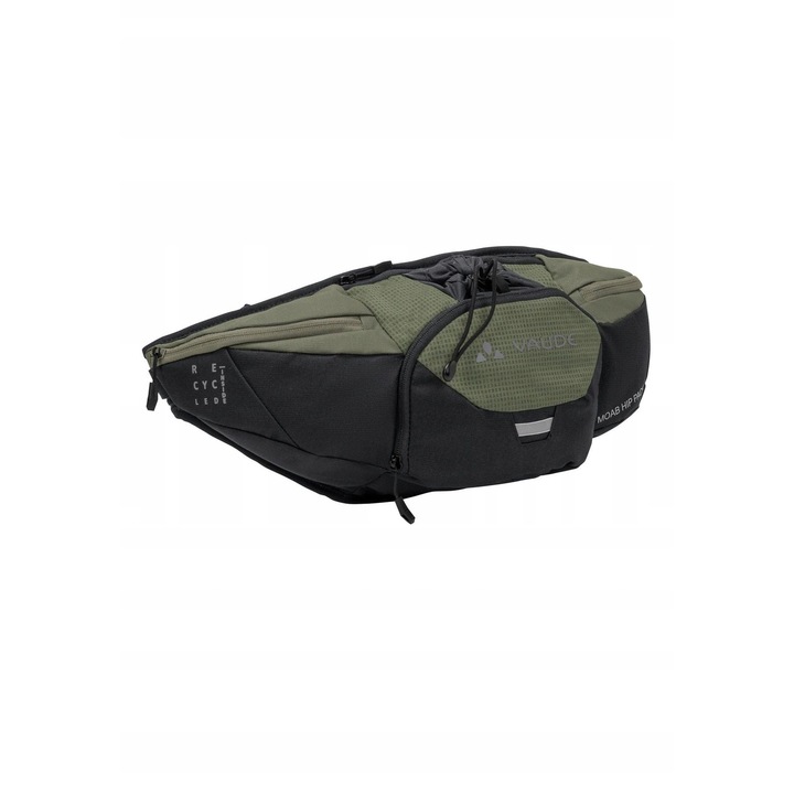 Vaude Moab Hip Pack 4 sport övtáska, újrahasznosítható, kiváló rendszerezés, cédrusfa szín