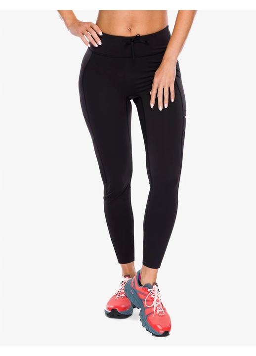 Colanti dama Patagonia Endless Run 7/8, negru, material elastic