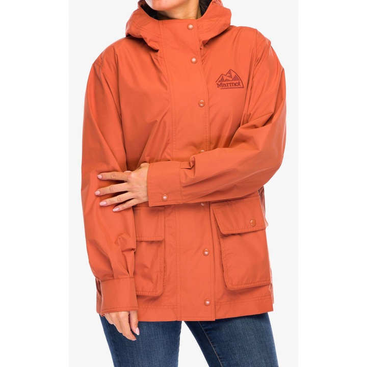 Jacheta sport dama 78 All, Marmot, Portocaliu, Poliester