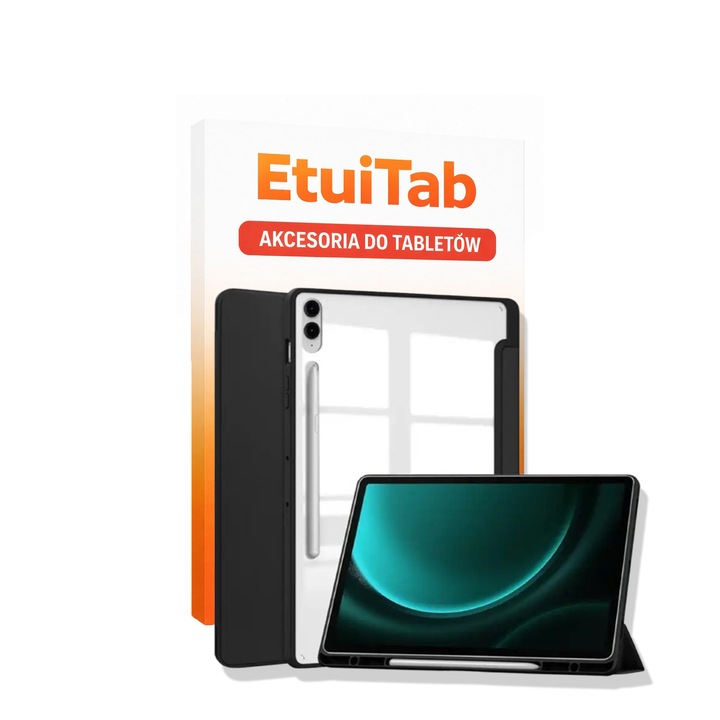 EtuiTab tablettok Samsung Galaxy Tab 10,9" S9/S9 FE/S10 FE/S10 Lite, átlátszó