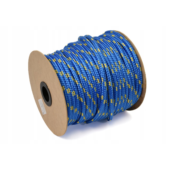 Lina polipropilena impletita 14mm, 100m, UV-álló, kék