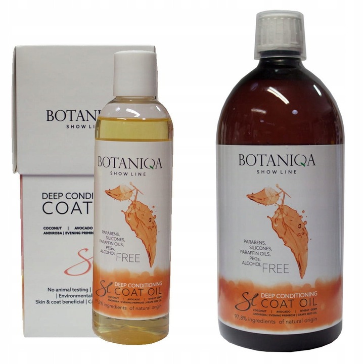 Botaniqa Show Line Set de Uleiuri pentru Ingrijirea Blanii 1L