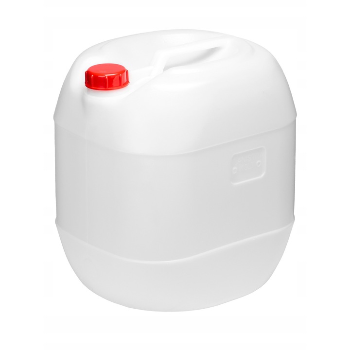 Butoaie 30L, kanister pentru apa, fara BPA, alb