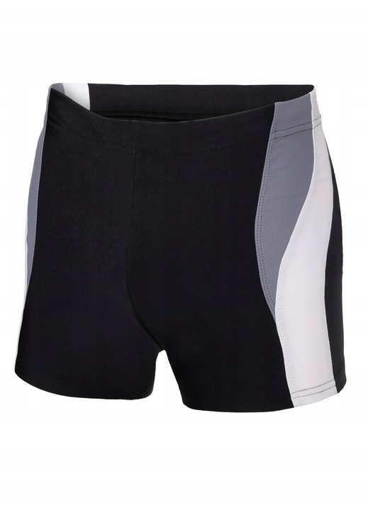 Férfi fürdőruha, Ladeheid, rövidnadrág, fekete, 7XL