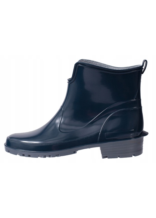 Cizme dama, Ladeheid, LMG-930, scurte, bleumarin, PVC