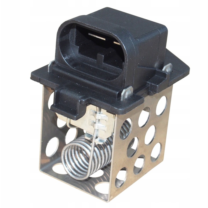 Ventilátor ellenállás hűtőhöz POLCAR, 0,69 Ohm, Renault Trafic II, Nissan Primastar, Opel Vivaro, 2 tűs