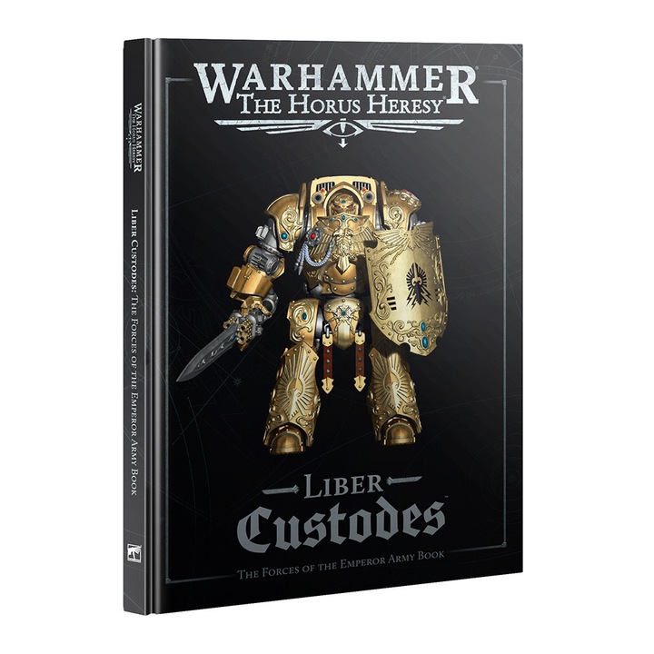 Warhammer Horus Heresy játékkiegészítő, Liber Custodes, Games Workshop, angol nyelvű, többszínű