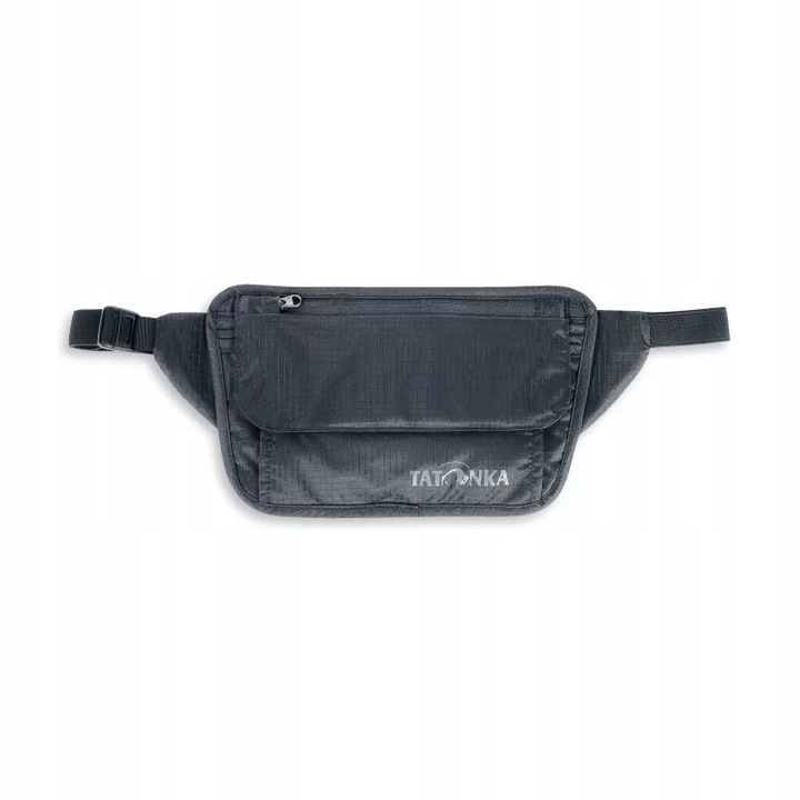 Tatonka Skin Waist Pouch sport övtáska, fekete, 13x33cm, 210T Nylon Ripstop anyag