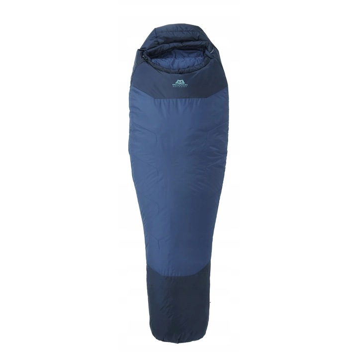 Дамски синтетичен спален чувал Mountain Equipment Klimatic I Regular, 170 см, тип мумия, Dusk, с калъф за носене