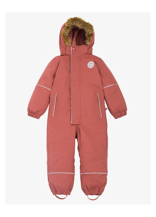 Детски гащеризон Viking, Winter Playsuit, термо, розов
