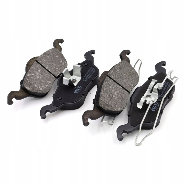 Mannol fékbetét készlet, 60,8x19x177,9mm, lengéscsillapító tartóval, Teves