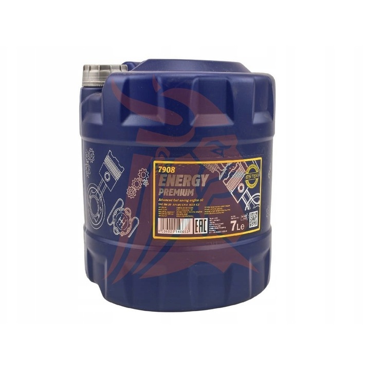 Ulei motor Mannol Energy Premium 5W30, 7L, sintetic, pentru motoare Diesel