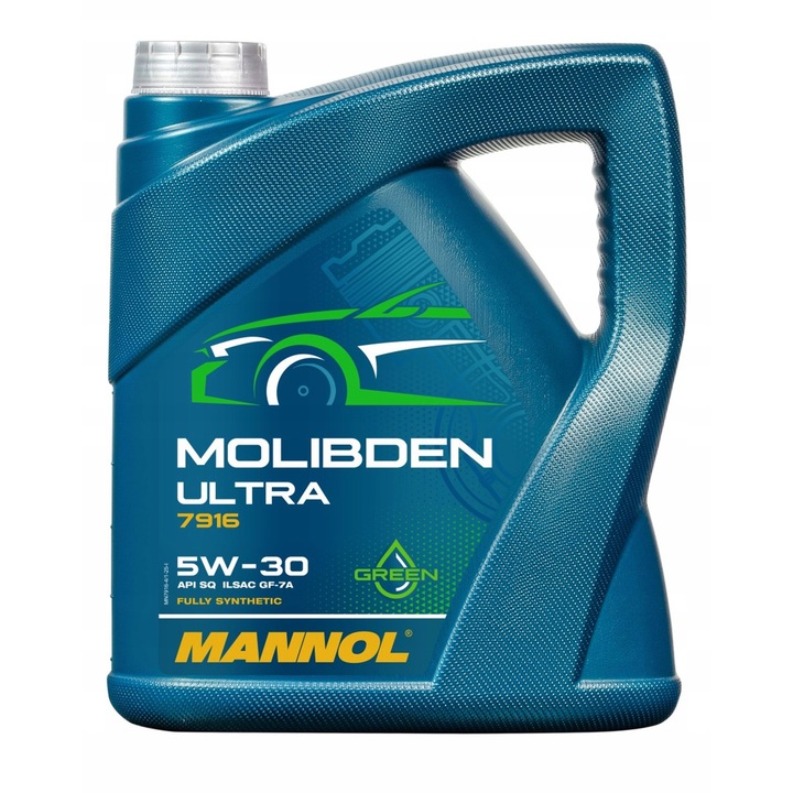 Ulei motor Mannol 5w30 Molibden Ultra Zielony C2/C3 4L