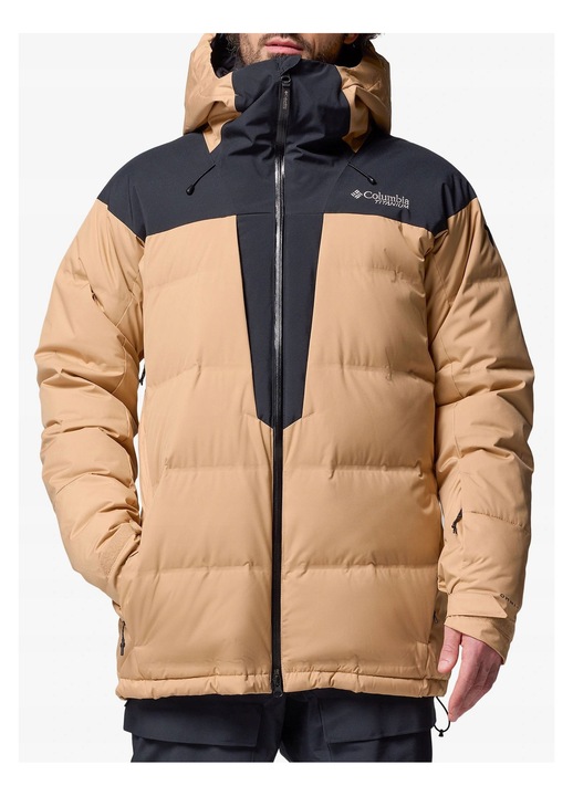 Geaca de ski Columbia, Glacier Ridge, doua culori, barbati, material puf, XL INTL