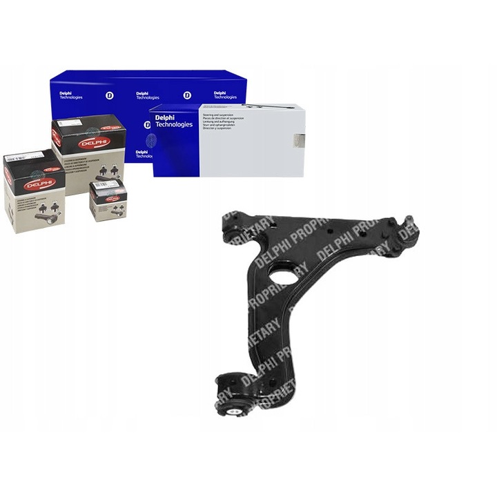 Delphi TC827 lengőkar Opel Astra G/Zafira A, 18mm, fém